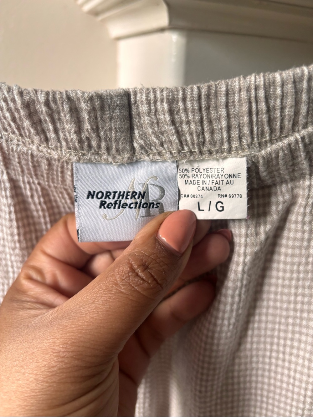 VINTAGE | northern reflections gingham shorts | size large - Picture 4 of 6